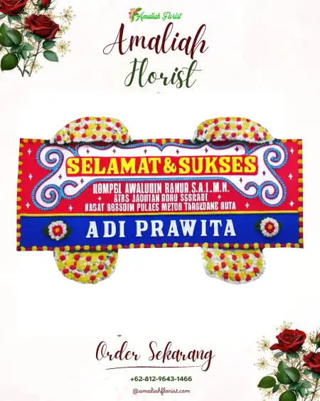 Papan Bunga Ucapan Selamat Jogopaten